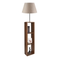 Stojací lampa AYD 1xE27/40W/230V hnědá/šedá