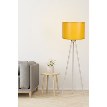 Stojací lampa AYD 1xE27/60W/230V oranžová/béžová