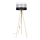 Stojací lampa CORAL 1xE27/60W/230V béžová/černá/bílá/matný chrom