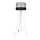 Stojací lampa CORAL 1xE27/60W/230V bílá/černá/šedá/matný chrom