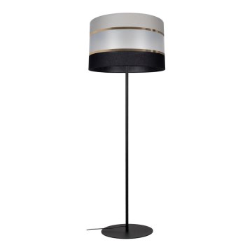 Stojací lampa CORAL  1xE27/60W/230V černá/šedá