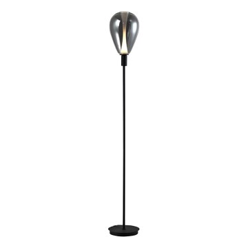 Stojací lampa DENSO 1xG9/5W/230V černý chrom