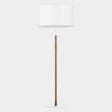 Stojací lampa DEVA 1xE27/25W/230V bílá