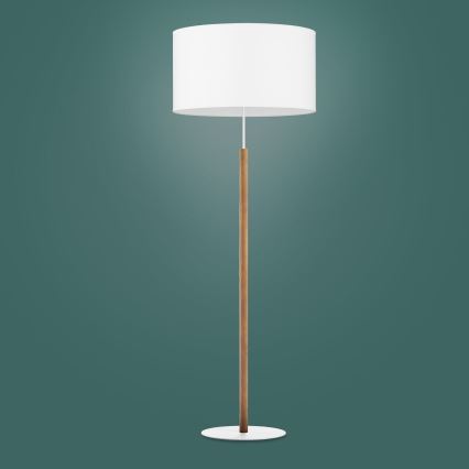 Stojací lampa DEVA 1xE27/25W/230V bílá