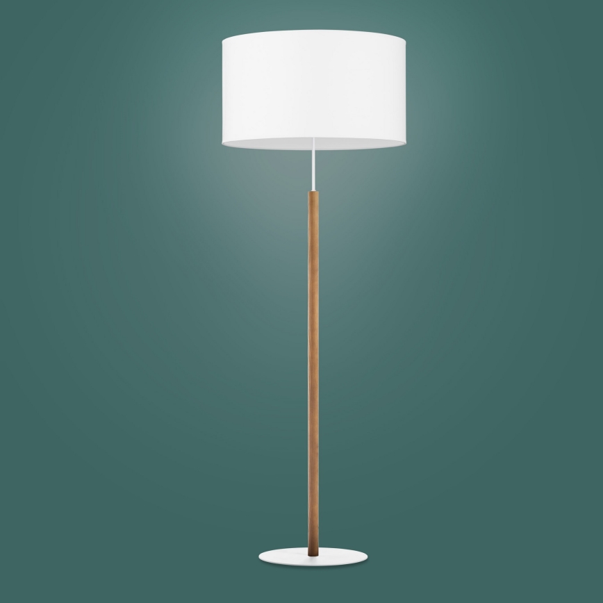 Stojací lampa DEVA 1xE27/25W/230V bílá