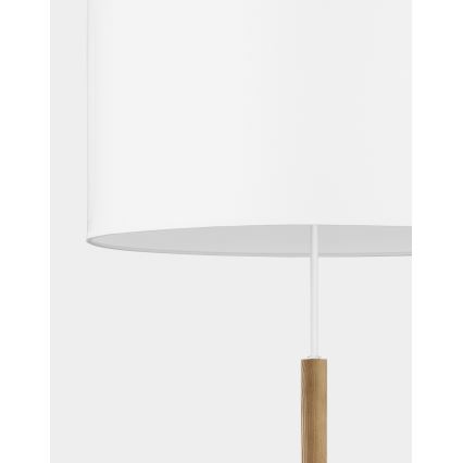 Stojací lampa DEVA 1xE27/25W/230V bílá