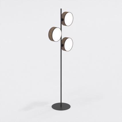 Stojací lampa DRUMZ 3xE14/10W/230V hnědá