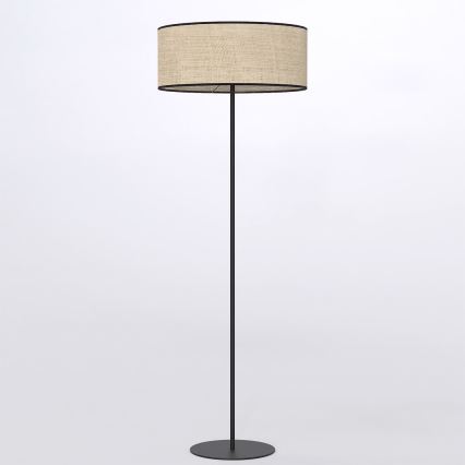 Stojací lampa ECO 1xE27/15W/230V béžová/ratan