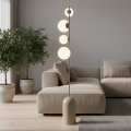 Stojací lampa ETNO 4xG9/8W/230V béžová