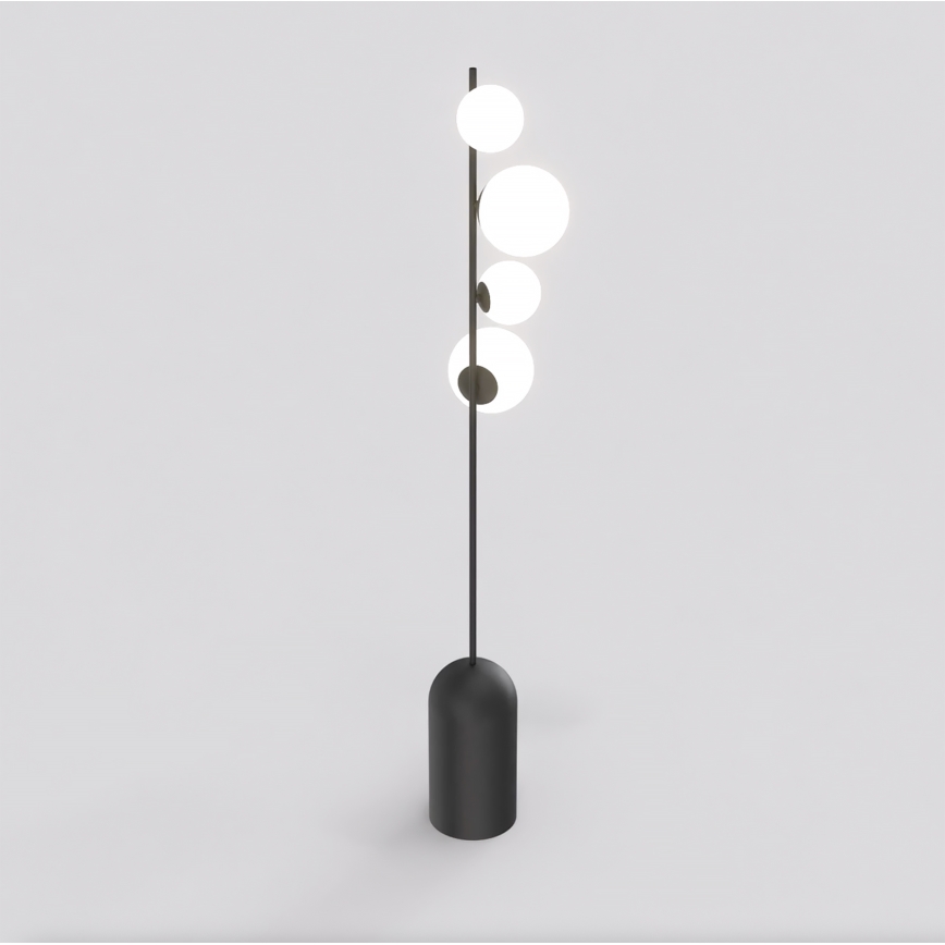 Stojací lampa ETNO 4xG9/8W/230V černá