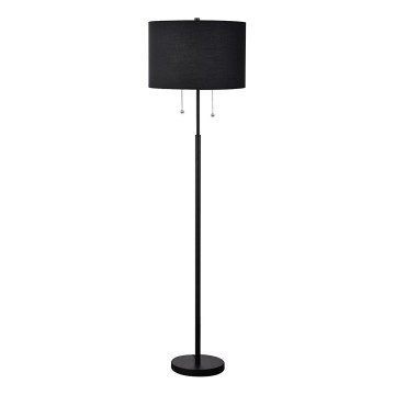 Stojací lampa FOGO 2xE27/15W/230V černá
