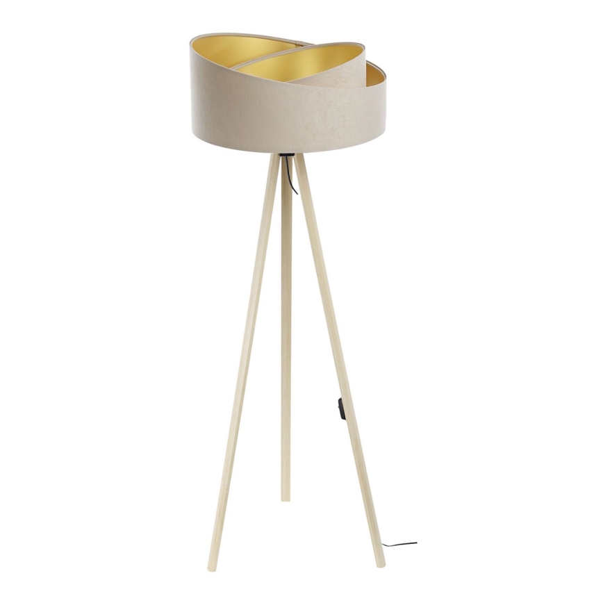Stojací lampa GALAXY 1xE27/60W/230V béžová