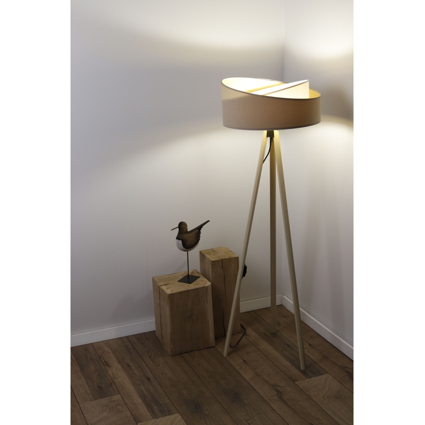 Stojací lampa GALAXY 1xE27/60W/230V béžová