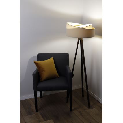 Stojací lampa GALAXY 1xE27/60W/230V béžová/wenge