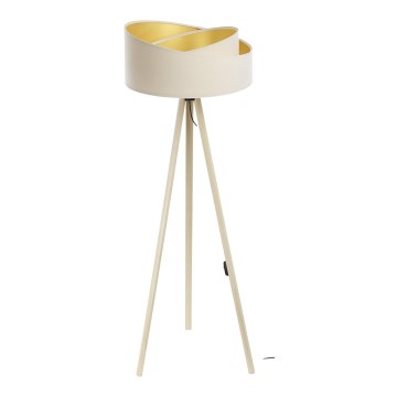 Stojací lampa GALAXY 1xE27/60W/230V krémová/béžová