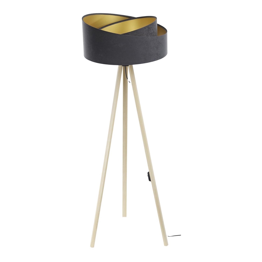 Stojací lampa GALAXY 1xE27/60W/230V šedá/béžová