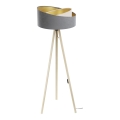Stojací lampa GALAXY 1xE27/60W/230V šedá/béžová