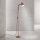 Stojací lampa GILI 1xE27/40W/230V cihlová