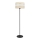 Stojací lampa HELEN 1xE27/15W/230V krémová/černá/zlatá