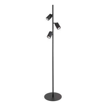 Stojací lampa KARBON 3xGU10/10W/230V černá