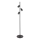 Stojací lampa KARBON 3xGU10/10W/230V černá