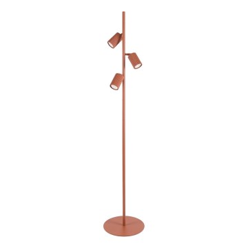 Stojací lampa KARBON 3xGU10/10W/230V oranžová