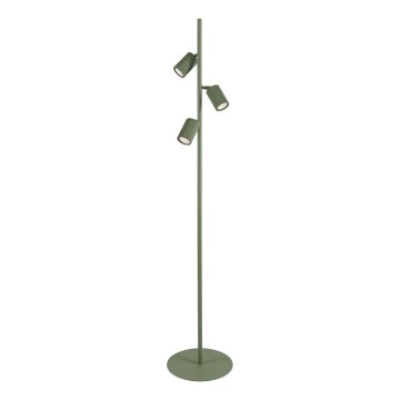 Stojací lampa KARBON 3xGU10/10W/230V zelená