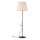 Stojací lampa MARTINA 1xE27/15W/230V černá/bílá