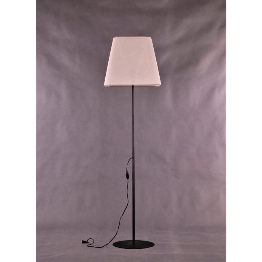 Stojací lampa MARTINA 1xE27/15W/230V černá/bílá