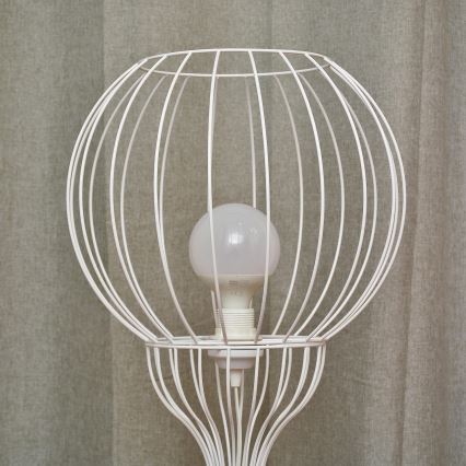 Stojací lampa MERCURE 1xE27/15W/230V bílá