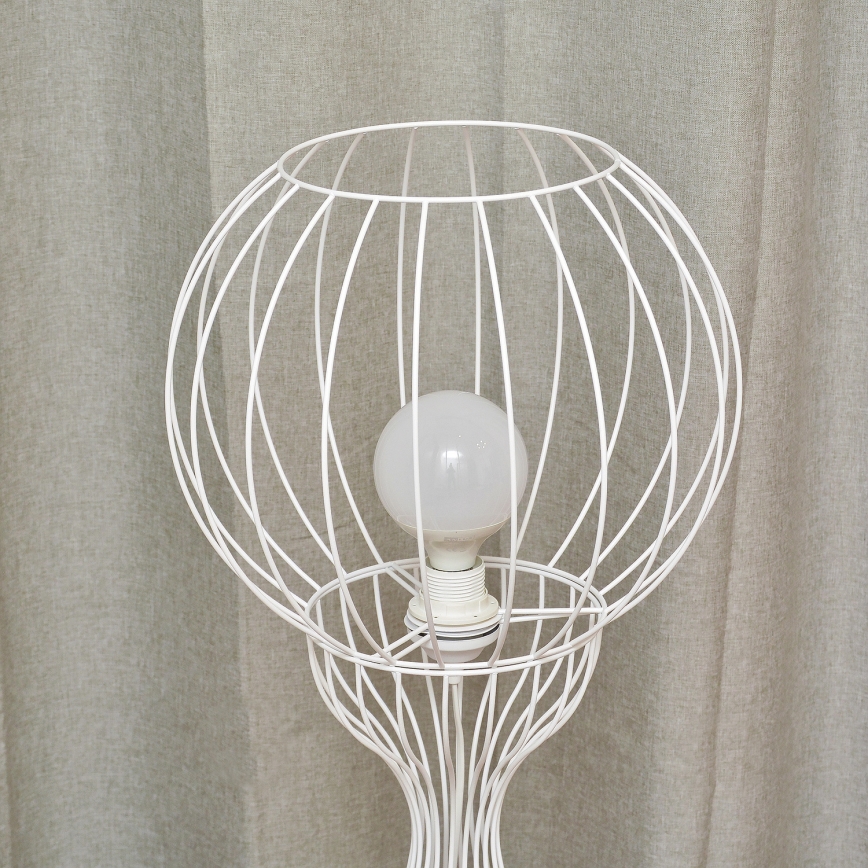 Stojací lampa MERCURE 1xE27/15W/230V bílá