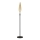 Stojací lampa NORDIC 1xG9/5W/230V černá/kouřová béžová