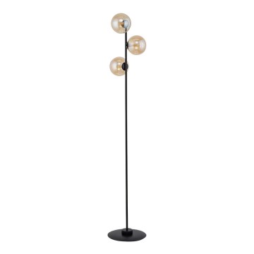 Stojací lampa ORO 3xG9/12W/230V černá/zlatá
