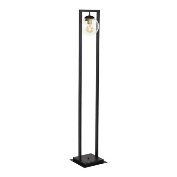 Stojací lampa REY 1xE27/7W/230V černá