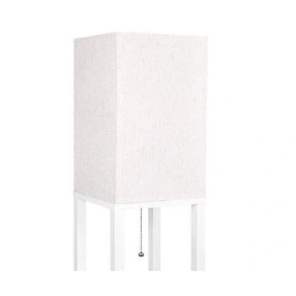 Stojací lampa s poličkami 1xE27/60W/230V bílá