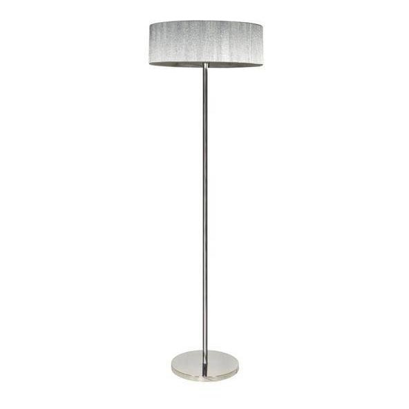 Stojací lampa SOLO 3xE14/40W/230V šedá/lesklý chrom