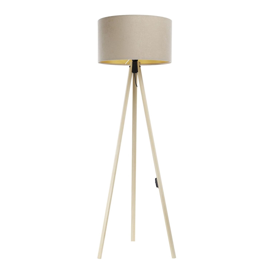 Stojací lampa STANDART 1xE27/60W/230V béžová
