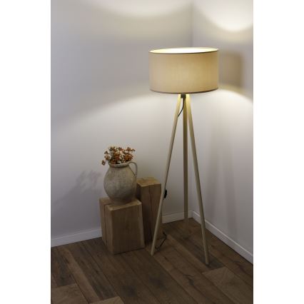 Stojací lampa STANDART 1xE27/60W/230V béžová