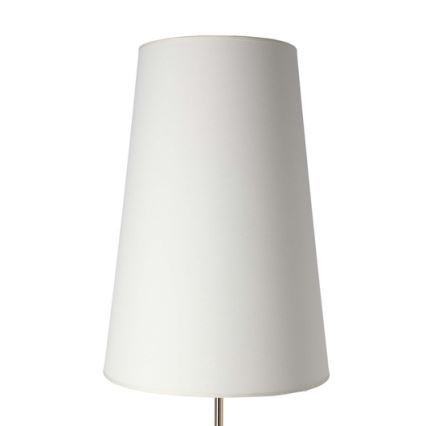 Stojací lampa TAFLO 1xE27/60W/230V bílá/černá/zlatá