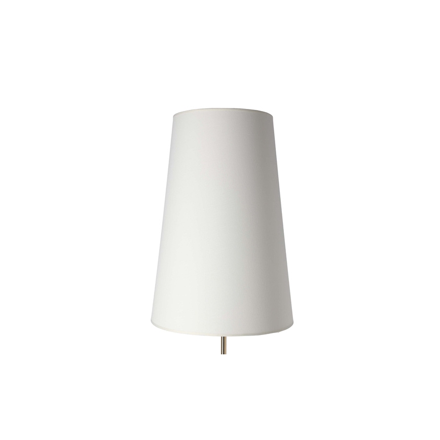 Stojací lampa TAFLO 1xE27/60W/230V bílá/černá/zlatá