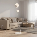 Stojací lampa TATU 2xG9/8W/230V bílá