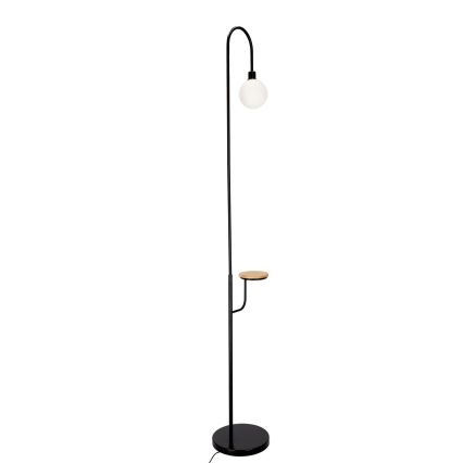 Stojací lampa VANITY 1xG9/40W/230V černá