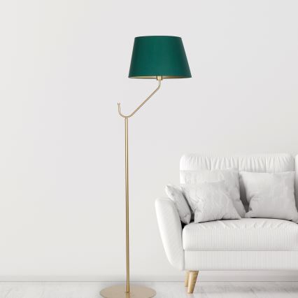 Stojací lampa VICTORIA 1xE27/60W/230V zelená