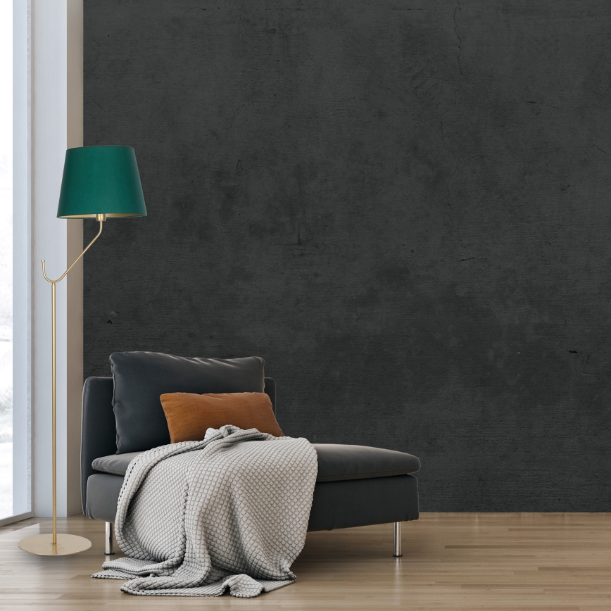 Stojací lampa VICTORIA 1xE27/60W/230V zelená