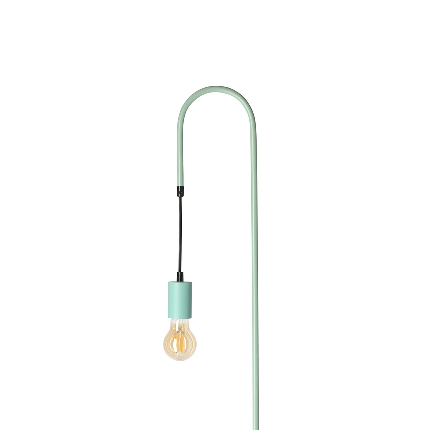 Stojací lampa WALK 1xE27/40W/230V tyrkysová