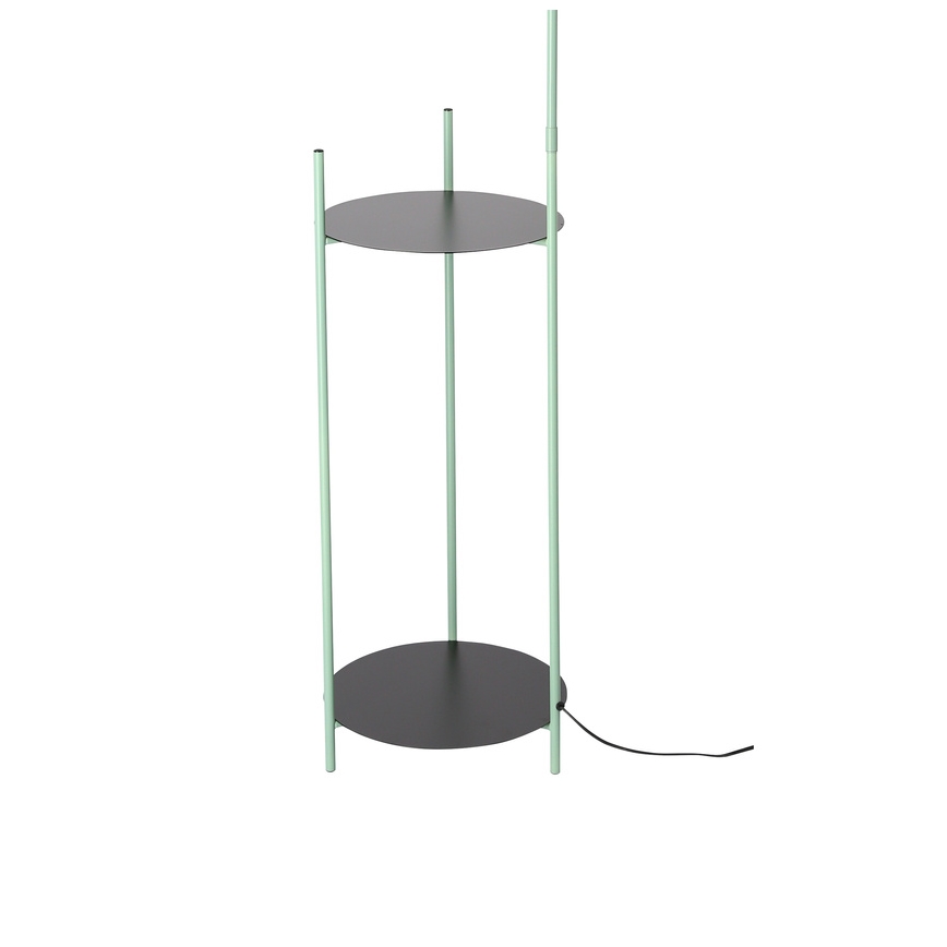 Stojací lampa WALK 1xE27/40W/230V tyrkysová