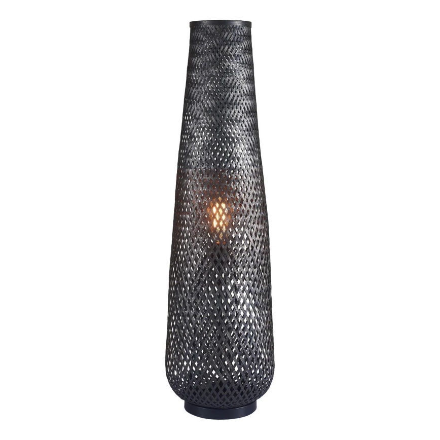 Stojací lampa ZANZIBAR 1xE27/20W/230V černá
