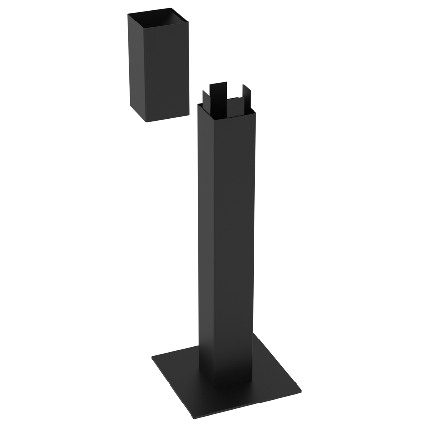 Stojací popelník SMOKERS ACCESSORIES 20x20 cm černá