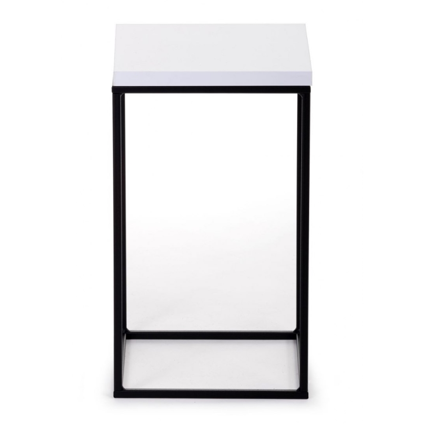 Stojan na květiny BASICLOFT 40x24 bílá/černá
