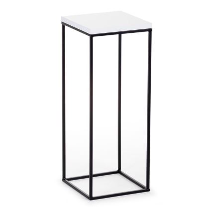 Stojan na květiny BASICLOFT 60x24 černá/bílá
